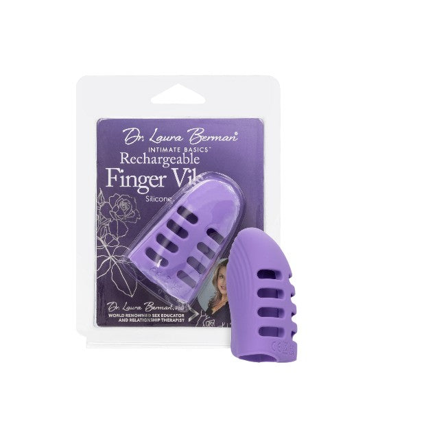 Vibrator pentru deget CALEXOTICS Dr. Laura Berman Finger Vibe, 10 funcții de vibrație, rezistent la apă IPX7, culoarea mov 1 Vibrator pentru deget CALEXOTICS Dr. Laura Berman Finger Vibe, 10 funcții de vibrație, rezistent la apă IPX7, culoarea mov