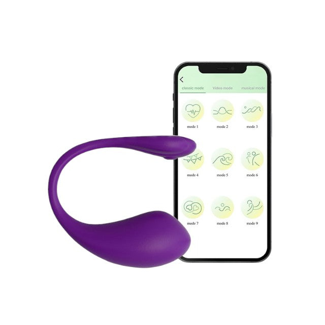 Vibrator dublu CNT Clit Magic - The Insider, control prin aplicație, vibrații personalizate, rezistent la apă IPX7, culoare mov 1 Vibrator dublu CNT Clit Magic - The Insider, control prin aplicație, vibrații personalizate, rezistent la apă IPX7, culoare mov