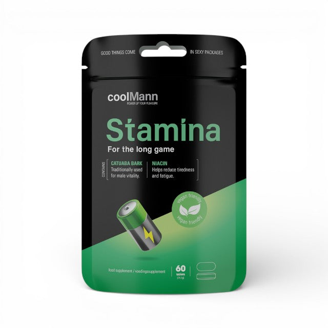 Capsule COOLMANN Stamina, pentru îmbunătățirea performanțelor sexuale și susținerea vitalității masculine, cu scoarță de Catuaba, niacină, 60 buc 1 Capsule COOLMANN Stamina, pentru îmbunătățirea performanțelor sexuale și susținerea vitalității masculine, cu scoarță de Catuaba, niacină, 60 buc
