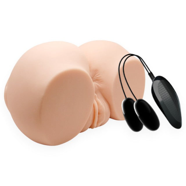 Masturbator automat CRAZY BULL Vaginal and Anal, simulare vaginală și anală, cu telecomandă, din TPR, culoarea pielii 1 Masturbator automat CRAZY BULL Vaginal and Anal, simulare vaginală și anală, cu telecomandă, din TPR, culoarea pielii