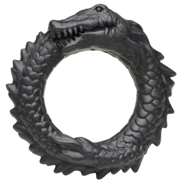 Inel pentru penis CREATURE COCKS Black Caiman, în formă de aligator, pentru jocuri de fantezie, din silicon, diametru 4 cm, negru 1 Inel pentru penis CREATURE COCKS Black Caiman, în formă de aligator, pentru jocuri de fantezie, din silicon, diametru 4 cm, negru