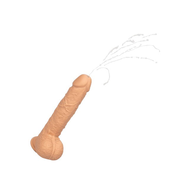Vibrator CALEXOTICS Squirting Fuck Stick, realistic cu funcție de ejaculare, 10 funcții de vibrație, culoarea pielii, 22.7 cm 1 Vibrator CALEXOTICS Squirting Fuck Stick, realistic cu funcție de ejaculare, 10 funcții de vibrație, culoarea pielii, 22.7 cm