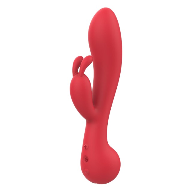 Vibrator rabbit DREAMTOYS Amour Camille, pentru stimularea clitorisului și punctului G, 10 funcții de vibrație, roșu 1 Vibrator rabbit DREAMTOYS Amour Camille, pentru stimularea clitorisului și punctului G, 10 funcții de vibrație, roșu