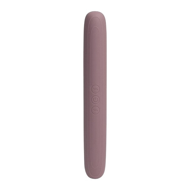 Vibrator DREAMTOYS Nude Ailee Double Vibrator, cu două capete, 10 funcții de vibrație, rezistent la apă IPX6, mov 1 Vibrator DREAMTOYS Nude Ailee Double Vibrator, cu două capete, 10 funcții de vibrație, rezistent la apă IPX6, mov