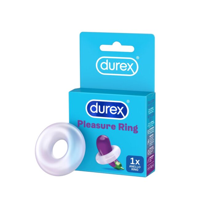 Inel pentru penis DUREX Pleasure Ring, din TPE, pentru erecții de durată și îmbunătățirea performanțelor sexuale, alb 1 Inel pentru penis DUREX Pleasure Ring, din TPE, pentru erecții de durată și îmbunătățirea performanțelor sexuale, alb