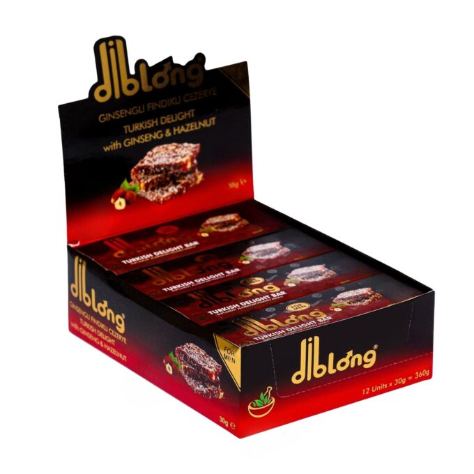 Diblong Turkish Delight for Man - supliment alimentar pentru bărbați pe bază de rahat turcesc, cu plante care susțin sănătatea sexuală și funcția de reproducere, 12 x 30g