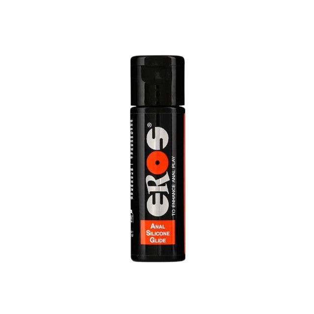 Lubrifiant anal EROS Anal Silicone Glide, pe bază de silicon, efect relaxant, fără miros, testat dermatologic, 30 ml