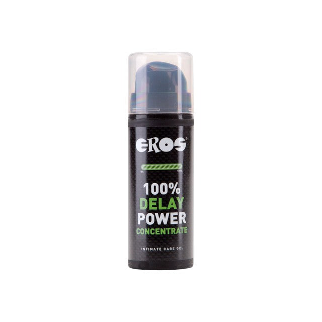 Gel EROS Delay Power Concentrate, ajută la întârzierea ejaculării, pe bază de apă, testat dermatologic, 30 ml