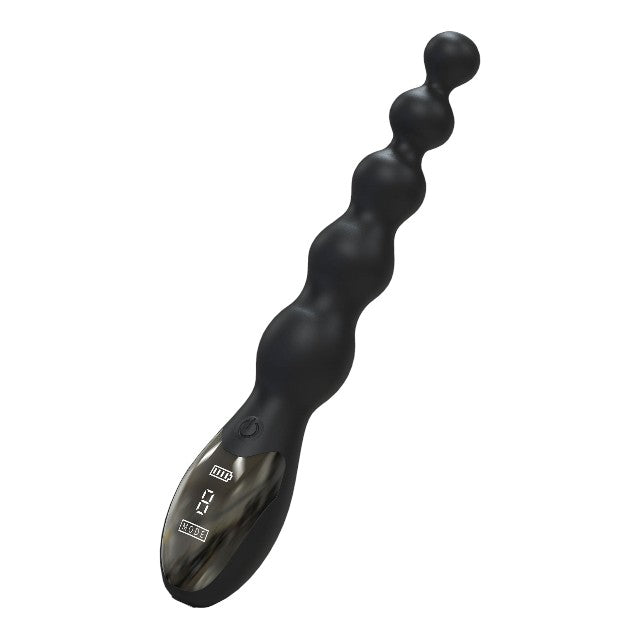 Vibrator anal EXTREME by Hidden Desire Beaded Anal Vibrator, 10 funcții de vibrație, lungime 24 cm, diametru 3.5 cm, negru 1 Vibrator anal EXTREME by Hidden Desire Beaded Anal Vibrator, 10 funcții de vibrație, lungime 24 cm, diametru 3.5 cm, negru