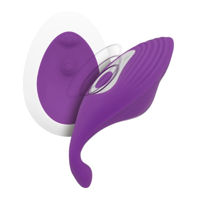 Vibrator pentru chilot INTENSE MINDY, pentru stimularea clitorisului, control prin telecomandă, cu 10 funcții de vibrație, mov 1 Vibrator pentru chilot INTENSE MINDY, pentru stimularea clitorisului, control prin telecomandă, cu 10 funcții de vibrație, mov