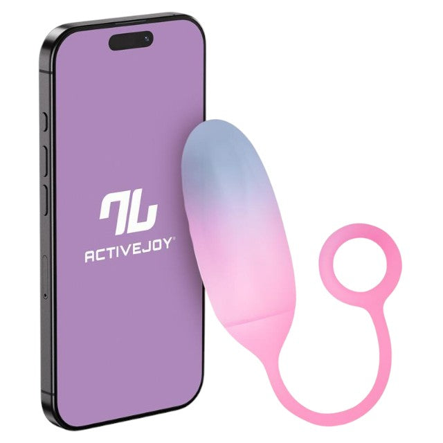 Ou vibrator INTOYOU APP -Double Layer, pentru stimularea sexuala feminina, control prin aplicatie, 10 functii de vibratie, 20 cm, albastru/roz 1 Ou vibrator INTOYOU APP -Double Layer, pentru stimularea sexuala feminina, control prin aplicatie, 10 functii de vibratie, 20 cm, albastru/roz