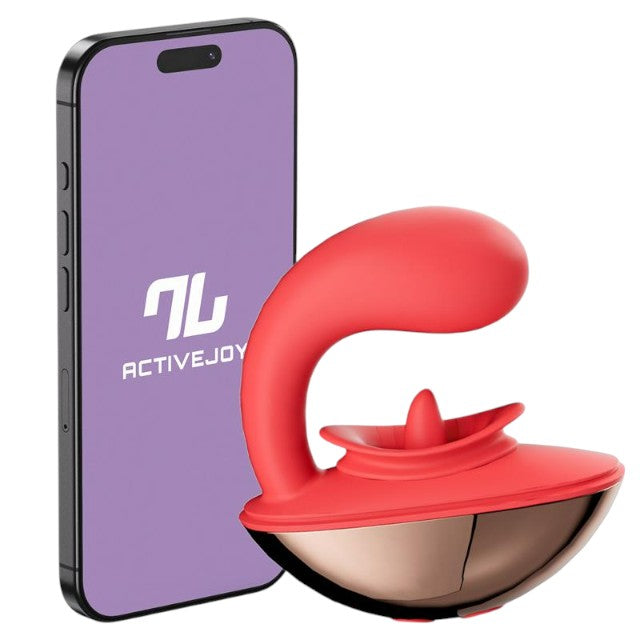 Vibrator INTOYOU APP - Rondy, pentru stimulare interna si clitoridiana, cu 10 functii de vibratie, control prin aplicatie, 8.8 cm x 3.5 cm, rosu 1 Vibrator INTOYOU APP - Rondy, pentru stimulare interna si clitoridiana, cu 10 functii de vibratie, control prin aplicatie, 8.8 cm x 3.5 cm, rosu