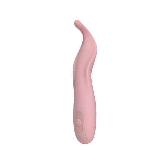 Stimulator clitoris INTY TOYS BLISS, din silicon lichid, cu 10 funcții de vibrații ultra-puternice, rezistent la apă IPX6, roz 1 Stimulator clitoris INTY TOYS BLISS, din silicon lichid, cu 10 funcții de vibrații ultra-puternice, rezistent la apă IPX6, roz