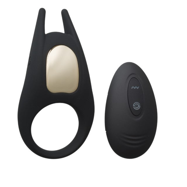 Inel vibrator pentru penis INTY TOYS CRAVE, control prin telecomandă, 10 funcții de vibrații ultra-puternice, silențios, negru 1 Inel vibrator pentru penis INTY TOYS CRAVE, control prin telecomandă, 10 funcții de vibrații ultra-puternice, silențios, negru
