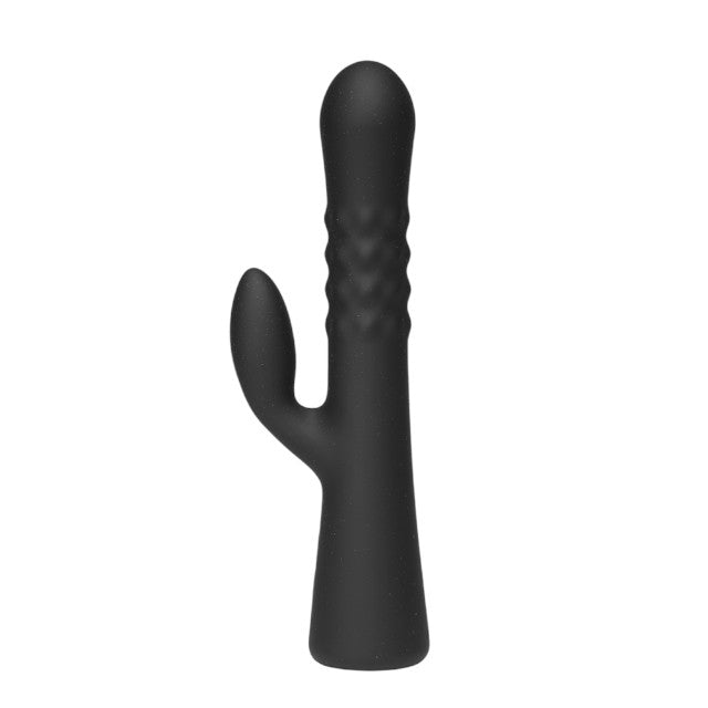 Vibrator rabbit INTY TOYS WAVE, cu funcție de umflare, 10 funcții de vibrații ultra-puternice, rezistent la apă IPX7, 23.5 cm, negru 1 Vibrator rabbit INTY TOYS WAVE, cu funcție de umflare, 10 funcții de vibrații ultra-puternice, rezistent la apă IPX7, 23.5 cm, negru