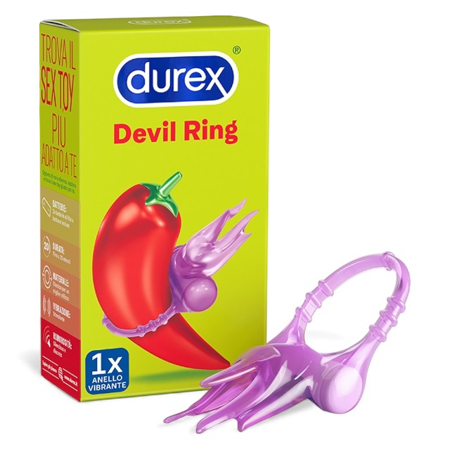 Inel vibrator pentru penis DUREX Intense Little Devil Ring, din silicon, pentru îmbunătățirea performanțelor sexuale, culoare roz 1 Inel vibrator pentru penis DUREX Intense Little Devil Ring, din silicon, pentru îmbunătățirea performanțelor sexuale, culoare roz