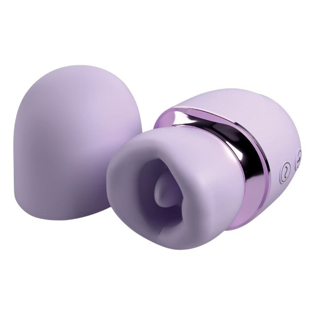 Stimulator clitoris JIMMYJANE Hello Kiss Pro, în formă de gură cu limbă, 7 funcții de vibrație, 3 moduri de mișcare a buzelor, mov 1 Stimulator clitoris JIMMYJANE Hello Kiss Pro, în formă de gură cu limbă, 7 funcții de vibrație, 3 moduri de mișcare a buzelor, mov