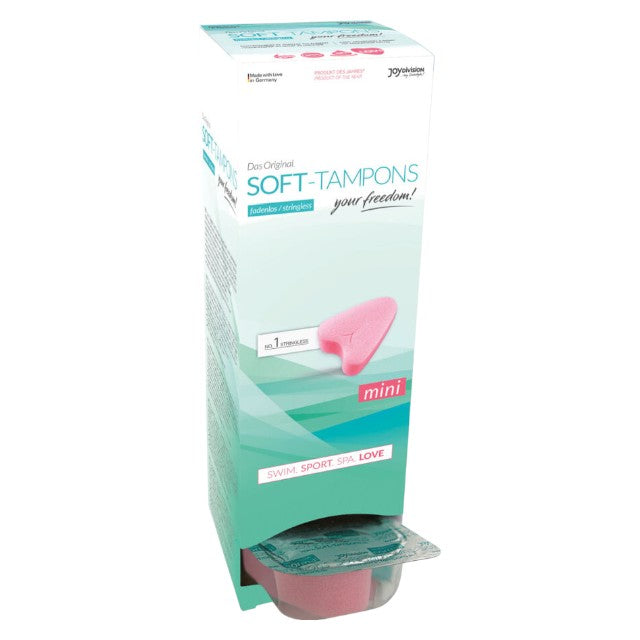 Tampoane interne MINI Original Soft-Tampons JoyDivision, 1 cutie x 10 buc 1 Tampoane interne MINI Original Soft-Tampons JoyDivision, 1 cutie x 10 buc