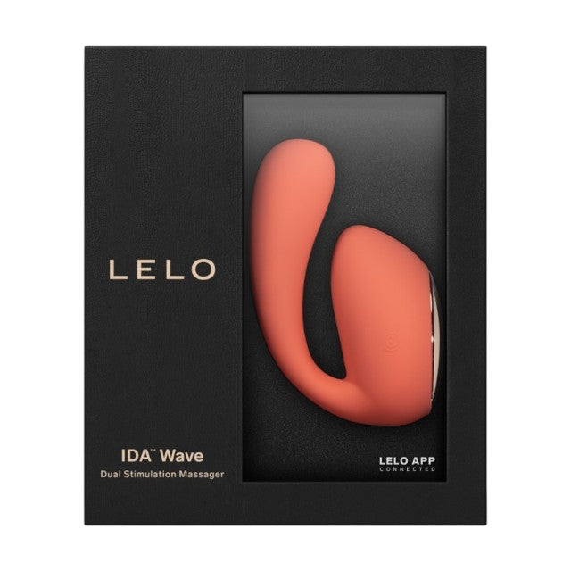 Vibrator dublu LELO IDA WAVE, pentru clitoris și punctul G, control prin aplicație, funcție de rotație, 10 funcții de vibrație, portocaliu 1 Vibrator dublu LELO IDA WAVE, pentru clitoris și punctul G, control prin aplicație, funcție de rotație, 10 funcții de vibrație, portocaliu