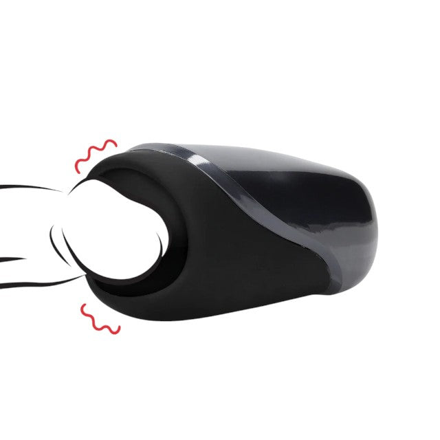 Masturbator automat LOVELINE Vibrating Masturbator, 10 funcții de vibrație, rezistent la apă, culoare negru 1 Masturbator automat LOVELINE Vibrating Masturbator, 10 funcții de vibrație, rezistent la apă, culoare negru