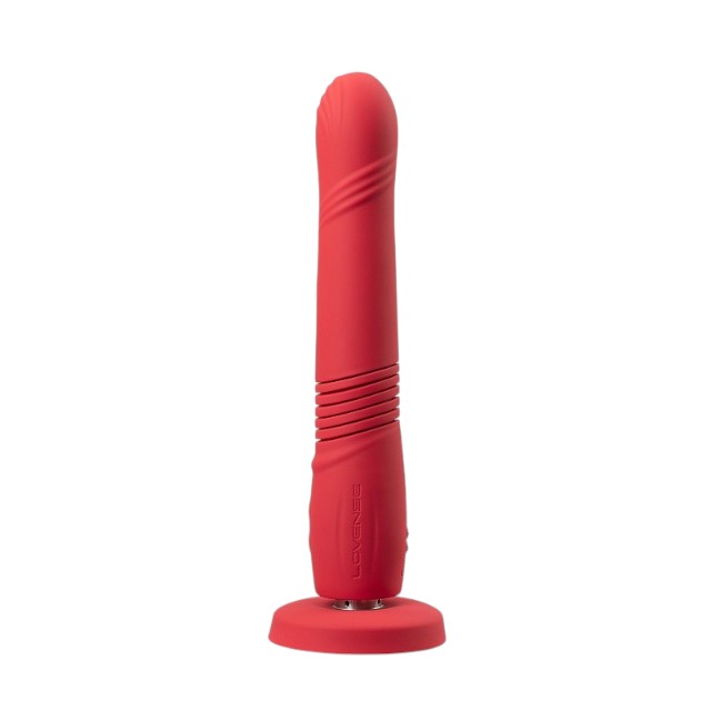 Vibrator LOVENSE Gravity, control prin aplicație, cu funcție de penetrare automată, vibrații nelimitate, 27 cm, roșu 1 Vibrator LOVENSE Gravity, control prin aplicație, cu funcție de penetrare automată, vibrații nelimitate, 27 cm, roșu