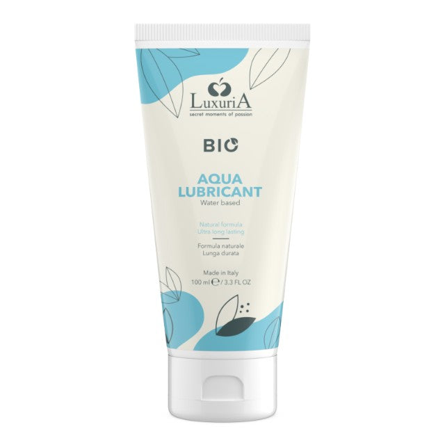 Lubrifiant LUXURIA Bio Aqua Lubricant, formulă naturală pe bază de apă, cu efect de lungă durată, 100 ml (albastru) 1 Lubrifiant LUXURIA Bio Aqua Lubricant, formulă naturală pe bază de apă, cu efect de lungă durată, 100 ml (albastru)