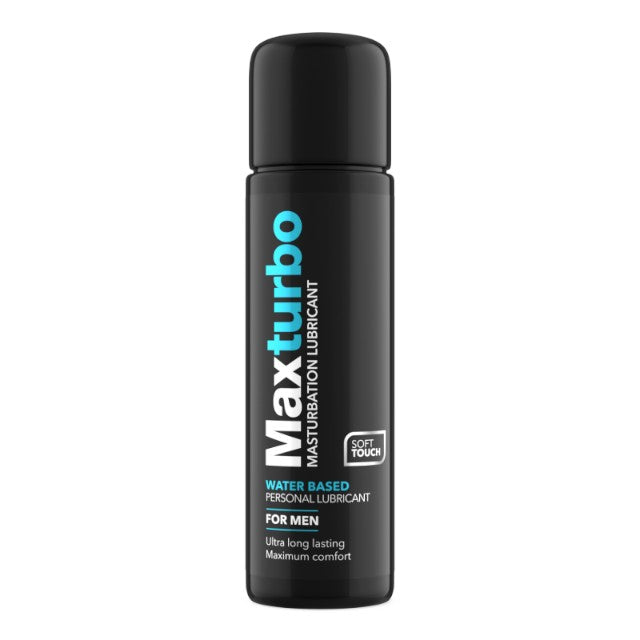 Lubrifiant pentru bărbați MAXTURBO Masturbation Lubricant, pe bază de apă, compatibil cu masturbatoare, 100 ml