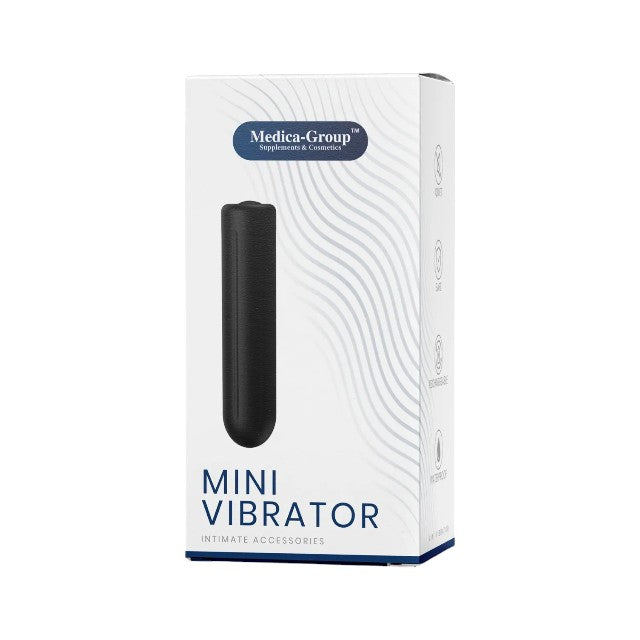 Stimulator clitoris MEDICA-GROUP Mini Vibrator, din silicon, cu vibrații silențioase, rezistent la apă, negru 1 Stimulator clitoris MEDICA-GROUP Mini Vibrator, din silicon, cu vibrații silențioase, rezistent la apă, negru