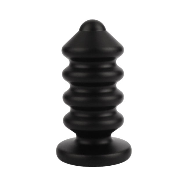 Plug anal MR. STEEL Ass Blaster Small, în formă de șurub, diametru 3.8 cm, lungime 9 cm (mic), negru 1 Plug anal MR. STEEL Ass Blaster Small, în formă de șurub, diametru 3.8 cm, lungime 9 cm (mic), negru