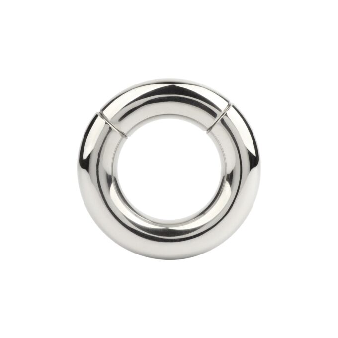 Inel pentru testicule MR. STEEL MBS Stackable Weight, cu deschidere magnetică, din oțel inoxidabil, diametru 3.9 cm (mic), argintiu 1 Inel pentru testicule MR. STEEL MBS Stackable Weight, cu deschidere magnetică, din oțel inoxidabil, diametru 3.9 cm (mic), argintiu
