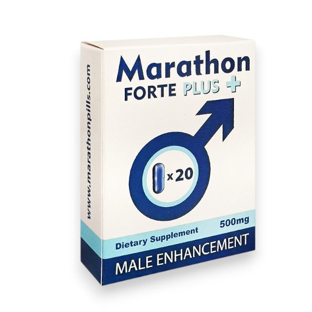 Capsule 69 WELLNESS Marathon Forte Plus, pentru îmbunătățirea performanței sexuale la bărbați, 20 capsule (SUA)
