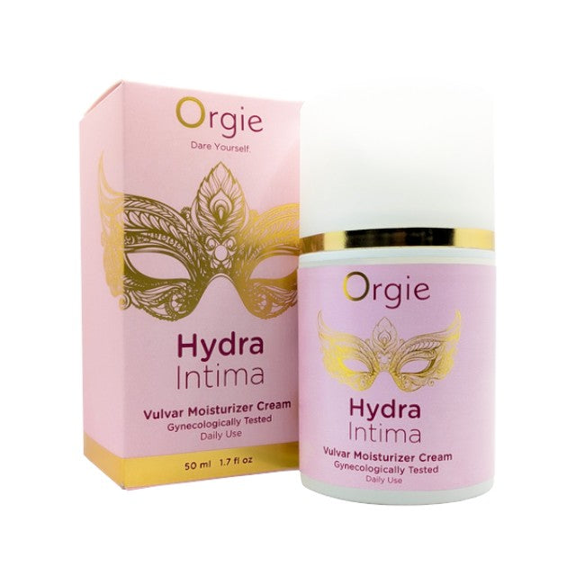 Cremă intimă ORGIE Hydra Intima, pentru îngrijirea vaginului, susține hidratarea naturală, testată ginecologic, 50 ml 1 Cremă intimă ORGIE Hydra Intima, pentru îngrijirea vaginului, susține hidratarea naturală, testată ginecologic, 50 ml