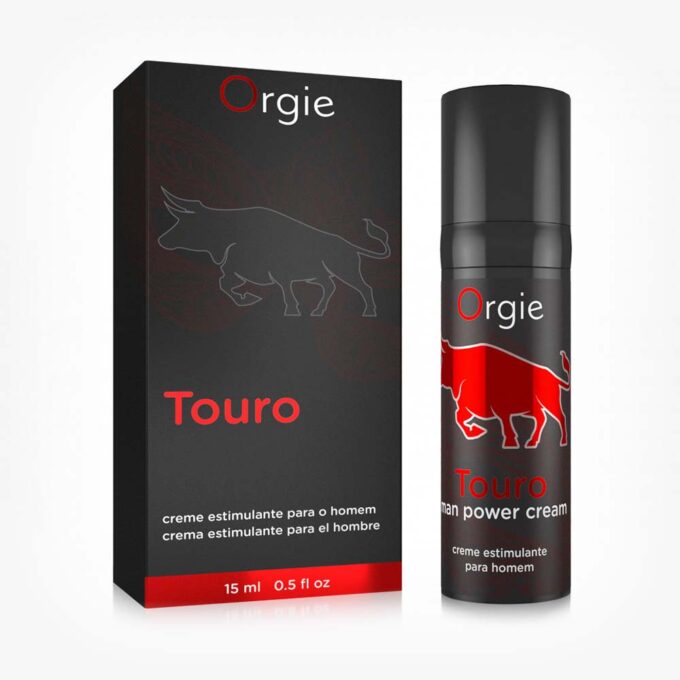 Crema ORGIE TOURO, pentru erectii puternice si de durata, 15 ml 1 Crema ORGIE TOURO, pentru erectii puternice si de durata, 15 ml