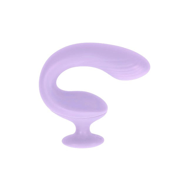 Vibrator dublu PLAYBOY Rev Me Up, cu mâner ergonomic, pentru stimulare clitoris și punctul G, 8 funcții de vibrație, mov 1 Vibrator dublu PLAYBOY Rev Me Up, cu mâner ergonomic, pentru stimulare clitoris și punctul G, 8 funcții de vibrație, mov