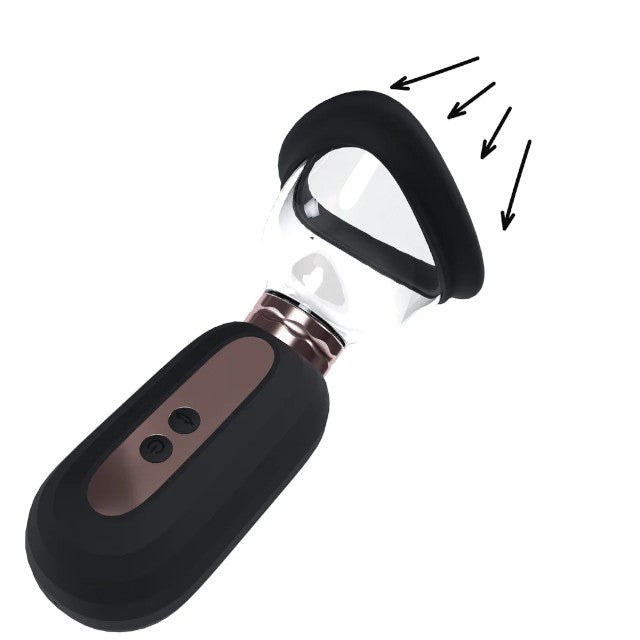Pompă electrică PUMPED Dazzling Vulva & Breast Pump, pentru stimularea zonelor erogene feminine, culoare negru 1 Pompă electrică PUMPED Dazzling Vulva & Breast Pump, pentru stimularea zonelor erogene feminine, culoare negru
