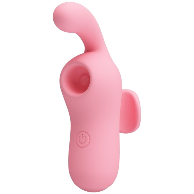Stimulator PrettyLove - Magic Fairy, pentru stimulare clitorisului, 9.1 cm, roz 1 Stimulator PrettyLove - Magic Fairy, pentru stimulare clitorisului, 9.1 cm, roz