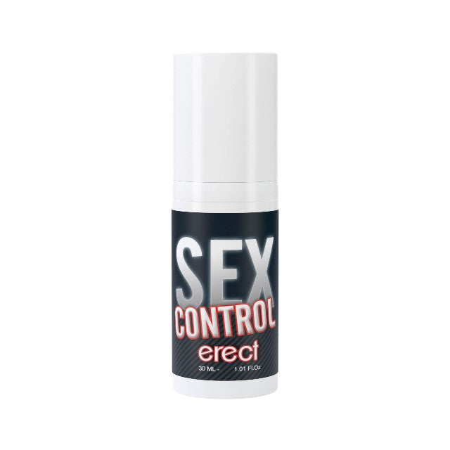 Gel RUF Sex Control, pentru stimularea erecției, cu efect de încălzire și acțiune rapidă, 30 ml