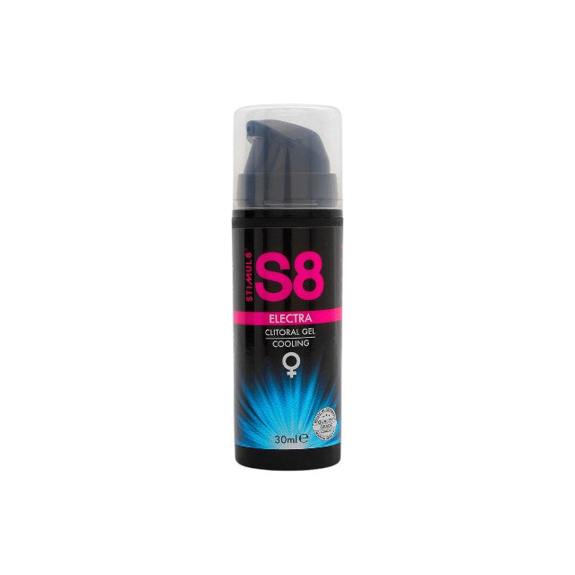 Gel intim S8 Electra Clitoral, pentru stimulare clitoris și orgasm intens, cu efect de răcire, 30 ml