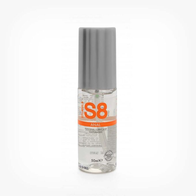 Lubrifiant anal S8 Anal Lube, pe baza de apa, 50 ml