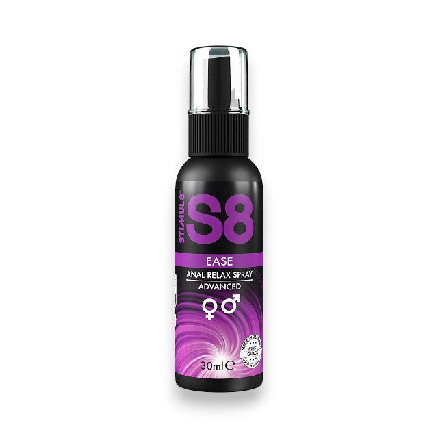 Spray pentru relaxare anală S8 Ease Anal Relax, fără parabeni și gluten, 30 ml 1 Spray pentru relaxare anală S8 Ease Anal Relax, fără parabeni și gluten, 30 ml
