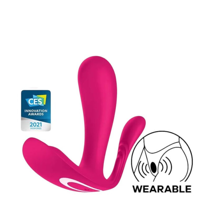 Vibrator cu dubla prenetrare SATISFYER - Top Secret, control prin aplicatie,pentru stimularea punctului G si anal, roz 1 Vibrator cu dubla prenetrare SATISFYER - Top Secret, control prin aplicatie,pentru stimularea punctului G si anal, roz