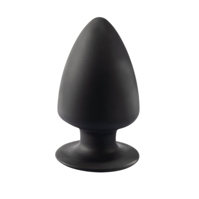 Plug anal SILEX-D M Plug Model 1, din silicon premium, reactiv la căldură, lungime 11 cm, diametru 6.2 cm, negru (mărime M) 1 Plug anal SILEX-D M Plug Model 1, din silicon premium, reactiv la căldură, lungime 11 cm, diametru 6.2 cm, negru (mărime M)