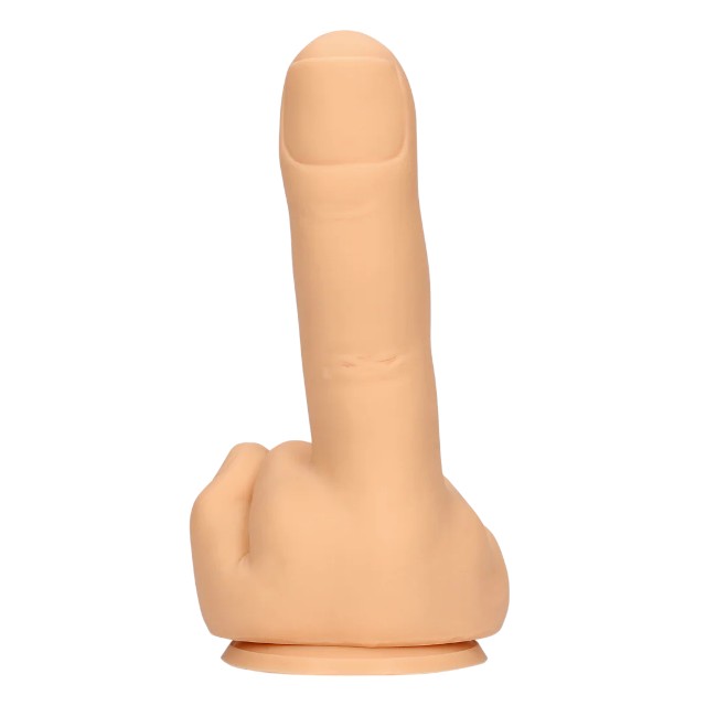 Dildo S-LINE BY SHOTS Up Yours, în formă de deget, din silicon lichid, cu bază cu ventuză pentru fixare, lungime 15.5 cm, culoarea pielii 1 Dildo S-LINE BY SHOTS Up Yours, în formă de deget, din silicon lichid, cu bază cu ventuză pentru fixare, lungime 15.5 cm, culoarea pielii