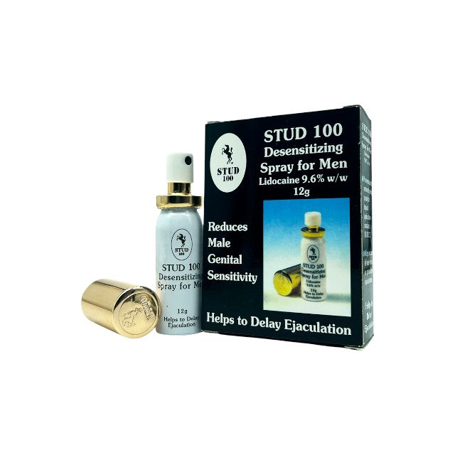 Spray concentrat STUD 100 Original, ajută la întârzierea ejaculării, fără parfum, fără gust, 12 ml (cca 120 utilizări)