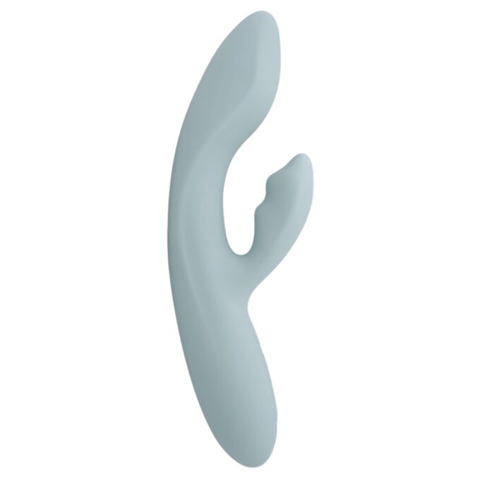 Vibrator rabbit SVAKOM CHIKA, pentru clitoris și punctul G, control prin aplicație, cu funcție de încălzire, 6 funcții de vibrație, verde 1 Vibrator rabbit SVAKOM CHIKA, pentru clitoris și punctul G, control prin aplicație, cu funcție de încălzire, 6 funcții de vibrație, verde