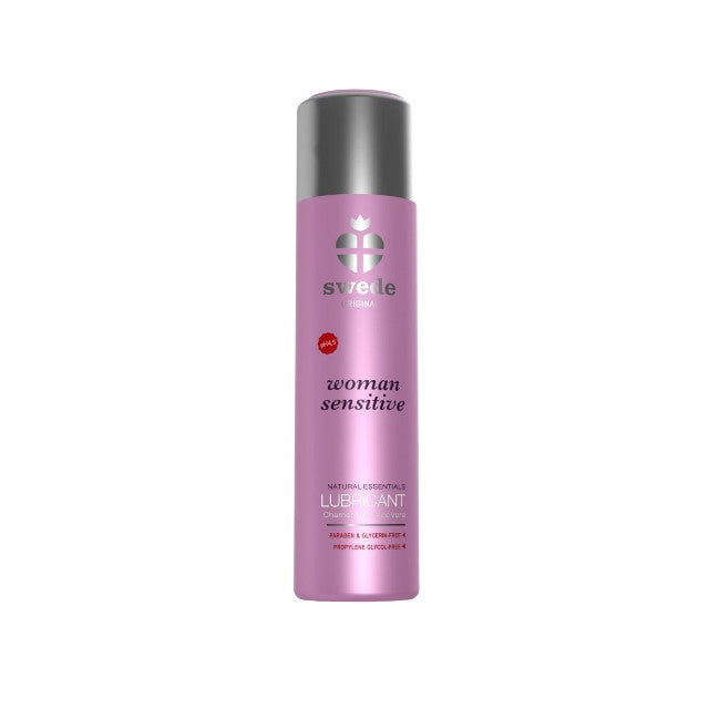 Lubrifiant SWEDE Original Woman Sensitive, pe bază de apă, cu mușețel și aloe vera, efect hidratant și antiinflamator, 60 ml