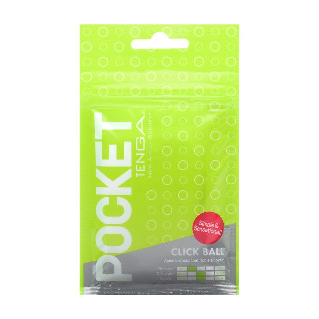 Masturbator de unică folosință TENGA Pocket Click Ball, din TPE cu textură sferică pentru stimulare unică, alb 1 Masturbator de unică folosință TENGA Pocket Click Ball, din TPE cu textură sferică pentru stimulare unică, alb