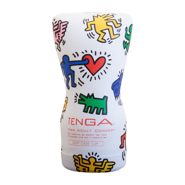 Masturbator manual TENGA Soft Case Cup, din material elastic, pentru exerciții de întârzierea ejaculării, alb 1 Masturbator manual TENGA Soft Case Cup, din material elastic, pentru exerciții de întârzierea ejaculării, alb