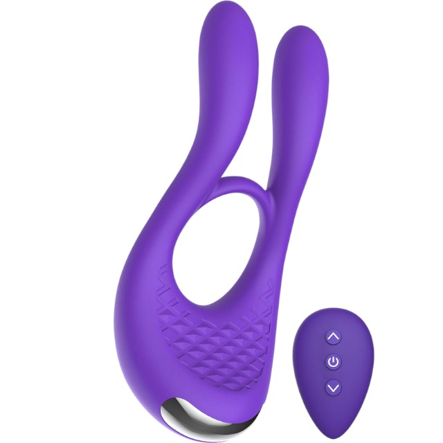 Inel vibrator pentru penis TOYJOY Joy Ride to Paradise, control prin telecomandă, 4 funcții de pulsații, 3 funcții de vibrație, mov 1 Inel vibrator pentru penis TOYJOY Joy Ride to Paradise, control prin telecomandă, 4 funcții de pulsații, 3 funcții de vibrație, mov