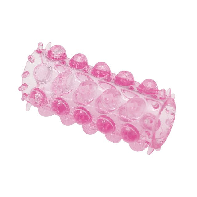 Manșon pentru penis cu striații TOYZ4LOVERS Long Ring, pentru stimulare intensă și îngroșare, roz transparent (00802818) 1 Manșon pentru penis cu striații TOYZ4LOVERS Long Ring, pentru stimulare intensă și îngroșare, roz transparent (00802818)